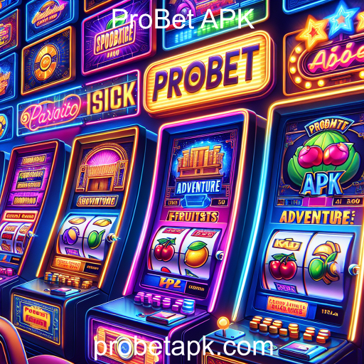 Descubra o Mundo das Máquinas Slot no ProBet APK